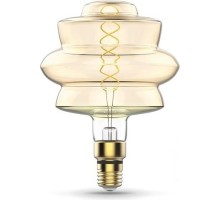 Лампа светодиодная GAUSS BD180 filament 8w 560lm 2400к е27 golden flexible led [161802008]