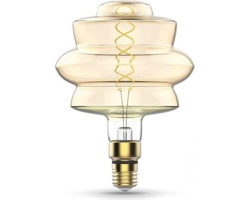 Лампа светодиодная GAUSS BD180 filament 8w 560lm 2400к е27 golden flexible led [161802008]