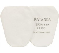 Фильтр для защиты от твердых и жидких частиц BAIANDA 2509 P1R, 10 шт