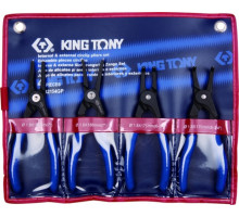 Набор съемников стопорных колец KING TONY 42154GP 4 пр.