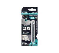 Сверло по стеклу и керамике METALLICA Optima, 12х84 мм твердосплавное 2-кромки, круглый хвостовик 907368
