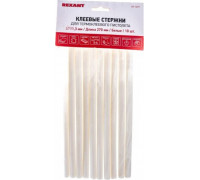 Стержни клеевые REXANT белые 11x270 мм, 10 шт. (хедер) 09-1277