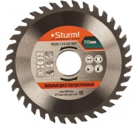 Пильный диск по дереву Sturm 9020-115-22-36T 115x22x36 зубьев