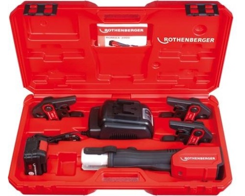 Пресс-инструмент электрогидравлический ROTHENBERGER ROMAX 3000 Set SV с клещами, тип SV 15840 [15840]