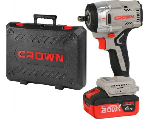 Гайковерт аккумуляторный Crown CT22062HX-4 BMC
