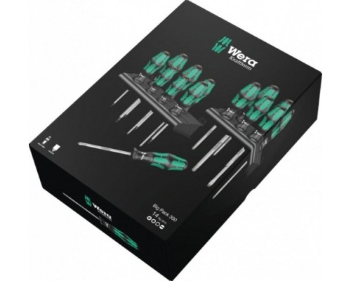 Набор отверток WERA Kraftform Big Pack 300 Pack 300 [WE-105630]