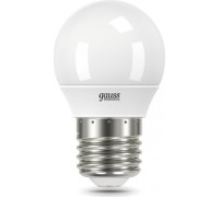 Лампа светодиодная GAUSS Шар elementary шар 10w 750lm 6500k е27 led 53230
