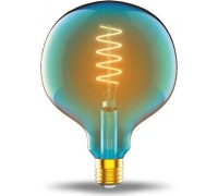 Лампа светодиодная GAUSS G125 filament 5w 190lm 1800к е27 sky blue flexible led 1013802105