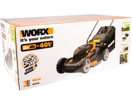 Газонокосилка аккумуляторная WORX WG743E