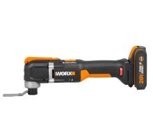 Многофункциональный инструмент аккумуляторный Worx WX696 20В, 2Ач х1, ЗУ 2А, кейс