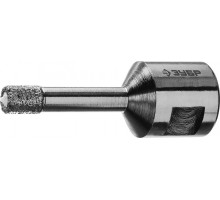 Алмазная коронка для сухого сверления ЗУБР d= 6 х 35, M14 Профессионал 29865-06-M14