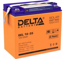 Аккумулятор Delta GEL 12-55 (AGM+GEL)