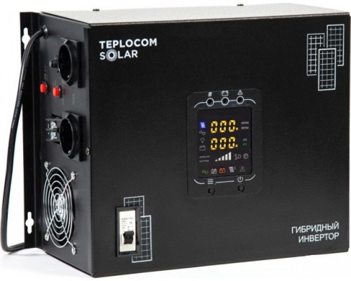 Гибридный солнечный инвертор TEPLOCOM SOLAR-1500 [2412]