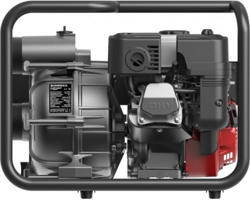 Мотопомпа бензиновая для грязной воды SUNREKA GWPH80T с двигателем HONDA