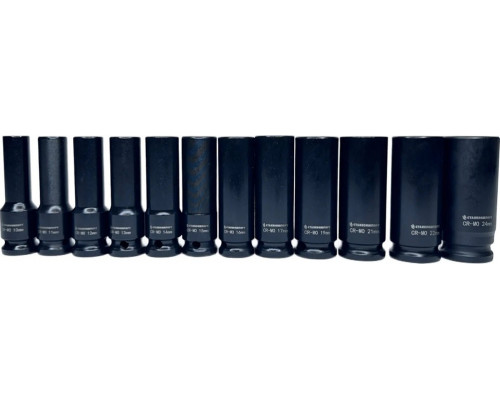 Набор ударных головок 1/2" STANKO CS122312, длинные 10-24 мм