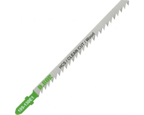 Пилки по дереву D.BOR 105/130*4 мм HCS / CLEAN CUT wood (t301dl) (2 шт.) [D-105-130E1-02]