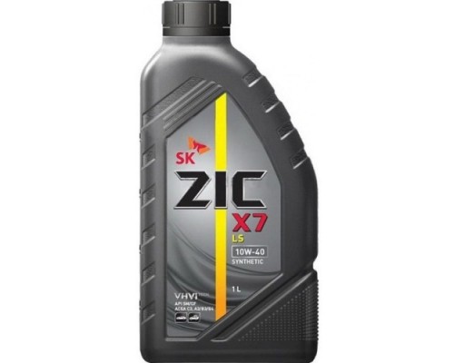 Масло моторное ZIC X7 LS 10W40  1 л [132620]