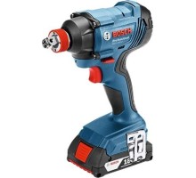 Гайковерт аккумуляторный BOSCH GDX 180 LI  ударный [0615990K9W] 2х3,0Ач, кейс