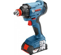 Гайковерт аккумуляторный BOSCH GDX 180 LI ударный 0615990K9W 2х3,0Ач, кейс