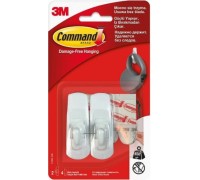 Крючок малый 3M Command® (17002) белый, 2 шт 7100107868