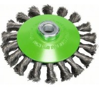 Щетка обдирочная для УШМ BOSCH коническая INOX D-115 мм М14 2608622109