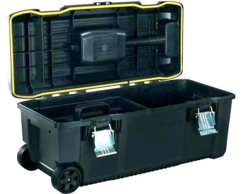 Ящик для инструмента STANLEY TOOLBOX WITH WHEELS& PULL HANDLE 28