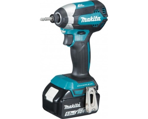 Шуруповерт аккумуляторный MAKITA DTD 153 RT ударный, бесщеточный [DTD153RT]