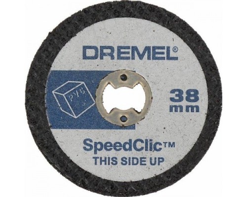 Отрезной круг армированный для пластика DREMEL SC476 38 мм, 5 шт. [2615S476JB]