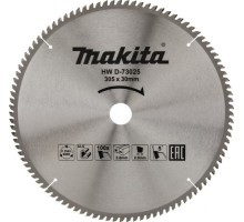 Пильный диск по алюминию MAKITA D-73025 305x30x2x100t