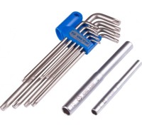 Набор ключей TORX KING TONY 20319PRU T10-T50, длинные, 11 предметов
