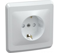 Розетка IEK Вега РС10-3 1-м сп с заземл. контактом 16а ERV11-K01-16-DM