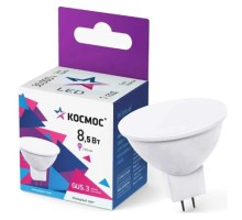 Лампа светодиодная КОСМОС 8.5w JCDR 220V GU5.3 6500K LkecLED8.5wJCDRC65