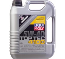 Масло моторное LIQUI MOLY SAE  5W40 Top Tec 4100   5 л. 7501/9511 синтетическое [9511/7501]