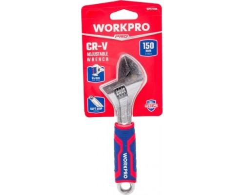 Ключ разводной WORKPRO WP272010 24х150мм