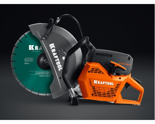Бензорез KRAFTOOL K770-16 H 400 мм с диском по бетону