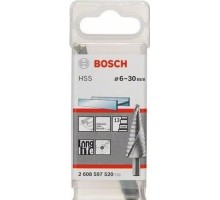 Сверло по металлу BOSCH ступенчатое  6-30 мм HSS [2608597520]