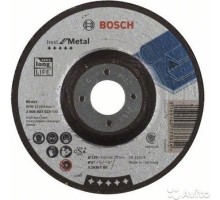 Шлифовальный круг по металлу BOSCH 125х7х22.2 мм A2430T-BF Best for Metal  [2608603533]