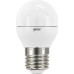 Лампа светодиодная GAUSS Шар шар 7w 550lm 6500k е27 шаг. диммирование led [105102307-S]