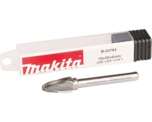 Бор-фреза по металлу  MAKITA B-52794-10 10x20x6, 10 шт. (цветной металл, SF)