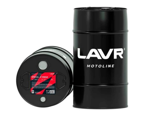 Масло для мотоциклов LAVR MOTO RIDE SPECIAL 4T 10W40 SN, 60 л Ln7848 Масло для мотоциклов LAVR MOTO RIDE SPECIAL 4T 10W40 SN, 60 л Ln7848