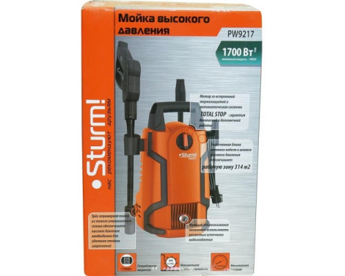 Мойка высокого давления Sturm PW 9217