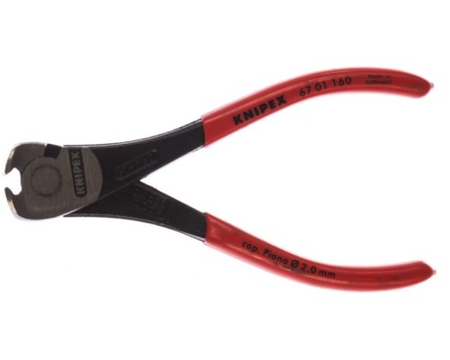 Кусачки KNIPEX KN-6701160SB торцевые особой мощности, 160 мм