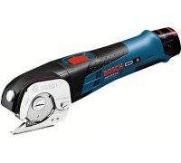 Ножницы аккумуляторные BOSCH GUS 10,8 V-LI/ 12V-300  универсальные [06019B2900] 2х1,3Ач, кейс L-Boxx