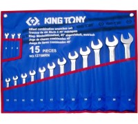 Набор ключей комбинированных KING TONY 1215MRN02 15 предметов