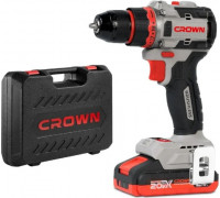 Дрель-шуруповерт аккумуляторная Crown CT21128HMX-2 BMC