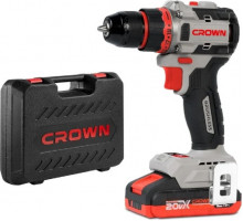 Дрель-шуруповерт аккумуляторная Crown CT21128HMX-2 BMC