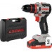 Дрель-шуруповерт аккумуляторная Crown CT21128HMX-2 BMC
