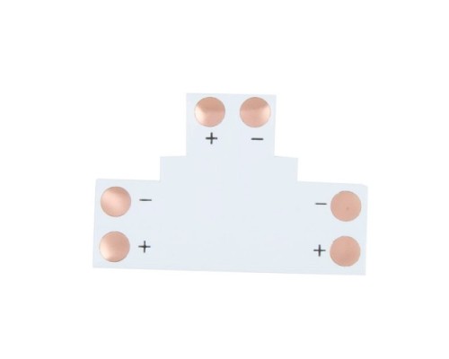 Плата соединительная LAMPER  144-125 ( уп. 10 штук ) (T) для одноцветных лент 10мм 144-125