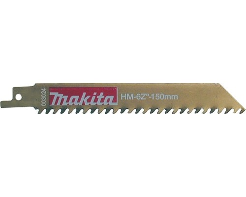 Полотна для сабельных пил MAKITA P-05044 для алюминия/pvc 150х1,25х6tpi