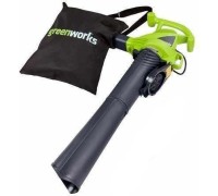 Воздуходувка-пылесос электрическая GREENWORKS GBV 2800 (2402707) [2402707]